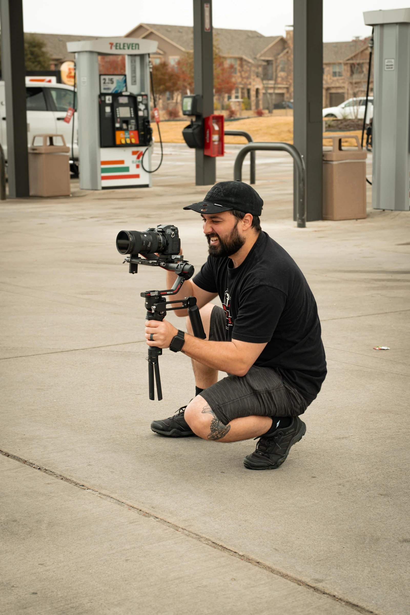 Gimbal work · On location